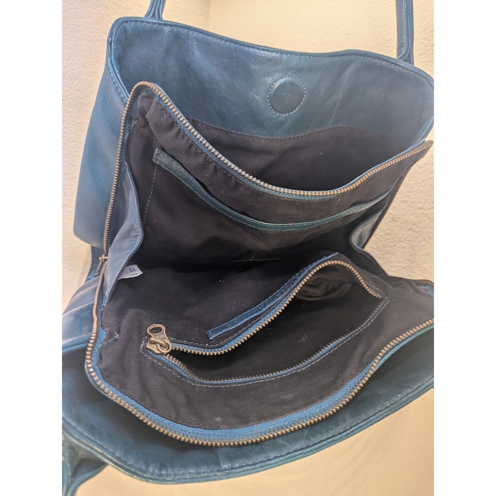 WANDERERS TRAVEL CO Aqua Como Luxury Designer Handbag Shoulder Bag $249 purse - Picture 14 of 16